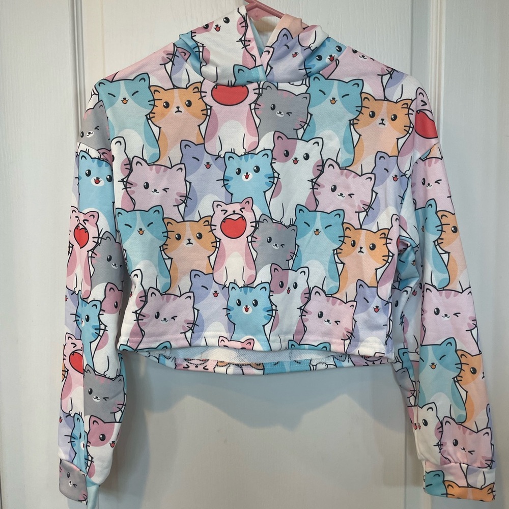 Girls SOLY HUX Cropped Hoodie